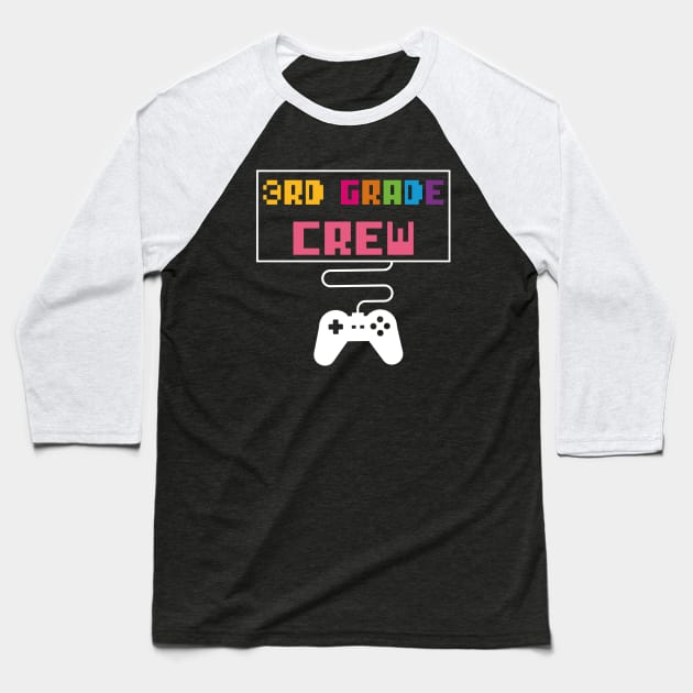 3rd Grade Crew Teacher gift Baseball T-Shirt by Daimon